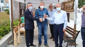 62. Uluslararası Nasreddin Hoca Şenlikleri kapsamında açılan sergiler dikkati çekiyor