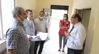 Başkan Mustafa Çöl, eski cezaevi alanını inceledi