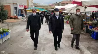 Belediye Başkanımız Halk Pazarında İncelemelerde Bulundu