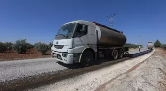 Gaziantep'te asfalt yenilemesini yaparak bakım ve onarımını tamamlıyor