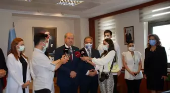 KKTC Cumhurbaşkanı Tatar: 'Biz netice itibariyle tekiz ve biriz'