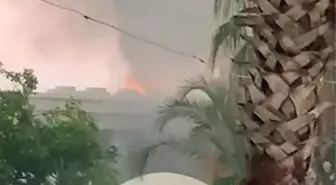 Son dakika: Manavgat'ta 5 yıldızlı otelde yangın