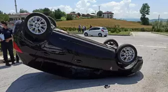 Samsun'da trafik kazası: 2 yaralı