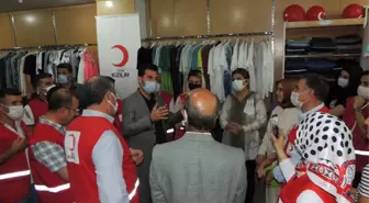 Türk Kızılay Diyarbakır Yenişehir Şubesi'nin İhtiyaç Sahiplerine Yönelik Giyim Mağazasının Açılışı Yapıldı