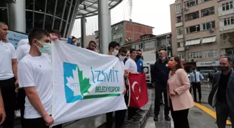 İzmitli pehlivanlar Kırkpınar'a uğurlandı