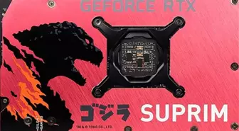 MSI GeForce RTX 3070 SUPRIM SE GODZILLA Edition ekran kartını piyasaya sürüyor