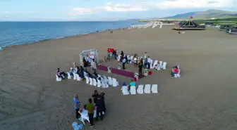 Beyşehir'de görevli nikah memuru, bu kez kızının nikahını kıydı