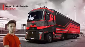 Renault Trucks'ın ETS 2 oyunundaki Uluslararası Tasarım yarışmasını bir Türk genci kazandı!