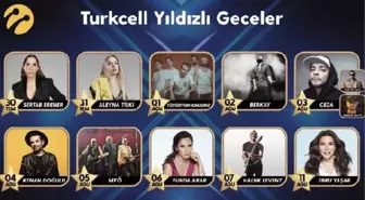 'Yıldızlı Geceler' konserleri başlıyor