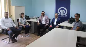 AK Parti Hatay İl Başkanı Yeşildal'dan, AA Hatay Bürosuna ziyaret