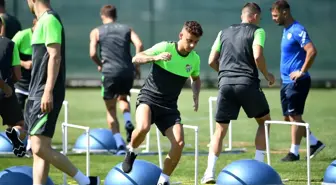 Bursaspor'da yeni sezon hazırlıkları moralli devam ediyor