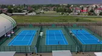 SPOR Iğdır Kayısı Cup tenis turnuvası başladı