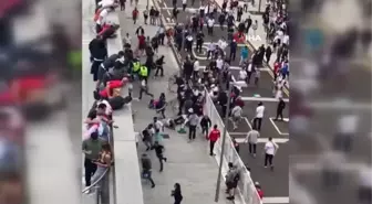 İngiliz taraftarlar, Wembley Stadyumunu bastı