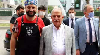 MASTER CHEF YARIŞMACISI MURAT TOKMAK'IN YENİ İŞYERİNİ HİZMETE AÇTI