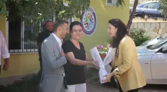 AK Parti Manisa Milletvekili Semra Kaplan Kıvırcık, Sarıgöl'de ziyaretlerde bulundu