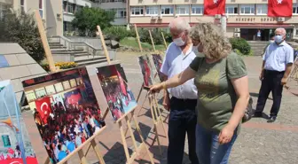 Sinop'ta '15 Temmuz Demokrasi ve Milli Birlik Günü' konulu fotoğraf sergisi açıldı