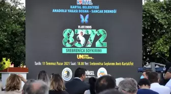 Srebrenitsa Katliamı'nın kurbanları Kartal'da anıldı