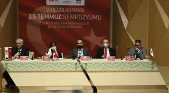 5. Uluslararası 15 Temmuz Sempozyumu'nda hain darbe girişimi bütün yönleriyle ele alındı (2)