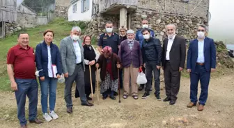 Espiye Kaymakamı Tengir, Kore gazisini ziyaret etti