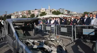 Üsküdar'da 'O AN' Fotoğraf ve Ezilen Araç sergisi açıldı