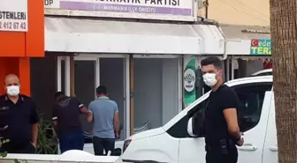 Son dakika haber! Marmaris'te HDP ilçe binasına saldıran şüpheli gözaltına alındı (2)