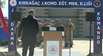 Soylu: '(Jandarma komandolara) 15 Temmuz'daki yiğit, kahraman evlatlara sorumluluğunuz var'