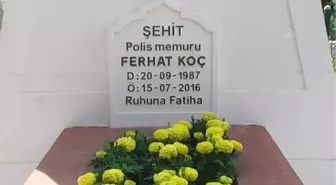 15 Temmuz şehidi Ferhat Koç kabri başında anıldı