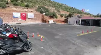 Bodrum'da Motosiklet Eğitim ve Sınav Alanı hizmete girdi