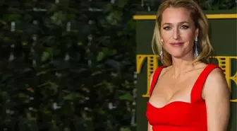 'Göğüslerim göbek deliğime kadar sarksa bile sütyen takmayacağım' diyen ünlü oyuncu Gillian Anderson'a komşuları isyan etti