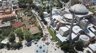 Son dakika haberleri! MOTORCULAR ŞEHİT YILMAZ ERCAN İÇİN AYASOFYA'DAN YOLA ÇIKTI AKTÜEL GÖRÜNTÜYLE)