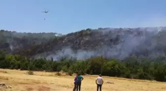 KAŞ'TA ORMAN YANGINI; 3 HEKTAR ALAN ZARAR GÖRDÜ