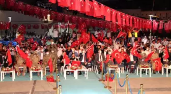 Şırnak'ta demokrasi nöbetine binlerce kişi katıldı