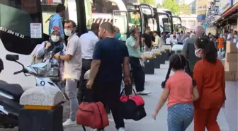 15 TEMMUZ DEMOKRASİ OTOGARI'NDA BAYRAM YOĞUNLUĞU; EK SEFERLER DE DOLDU