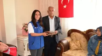 Ağrı Gençlik Merkezinden Şehit Ailesine Ziyaret