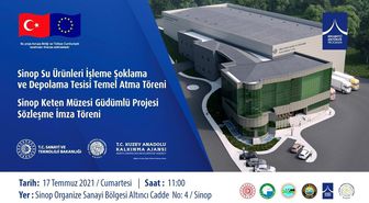 Bakan Varak, Su Ürünleri Tesisinin temelini atacak