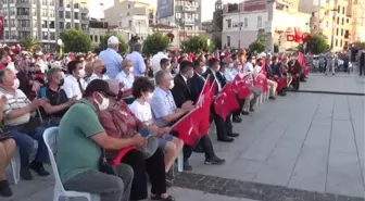 ÇANAKKALE'DE, 15 TEMMUZ DEMOKRASİ VE MİLLİ BİRLİK GÜNÜ ANMA TÖRENİ