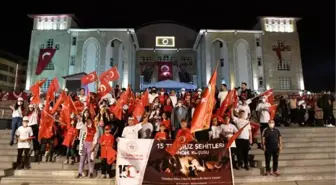 HAKKARİ'DE 15 TEMMUZ DEMOKRASİ VE MİLLİ BİRLİK GÜNÜ ETKİNLİĞİ