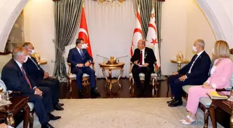 KKTC'de ilk temas! Azerbaycan Milli Meclisi'nden bir heyet, KKTC'de resmi temaslarda bulundu
