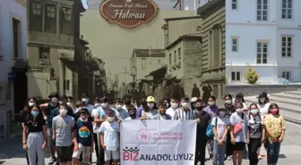 'Biz Anadoluyuz Projesi' kapsamında Sinoplu öğrenciler Samsun'u gezdi