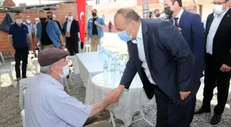 Dışişleri Bakanımız Sayın Çavuşoğlu ve Vali Canbolat, Merhum Koyuncu'nun Cenaze Törenine katıldı