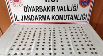 Diyarbakır'da 143 adet sikke ele geçirildi