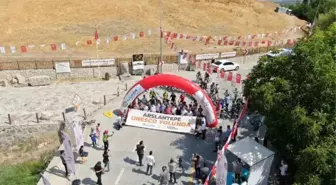 Malatya Kayısı Festivali'nde, 1'inci Ulusal Arslantepe Bisiklet Yarışı yapıldı