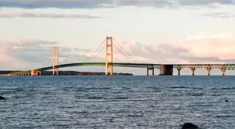 ABD'deki Mackinac Köprüsü trafiğe kapatıldı