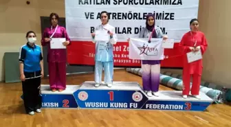 Meram Belediyesporlu sporcular Türkiye Wushu Şampiyonası'ndan 12 madalya ile döndü