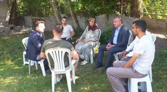 Son dakika haber: Havza Kaymakamı Yılmaz ve Başkan Özdemir'den şehit aileleri ve gazilere ziyaret