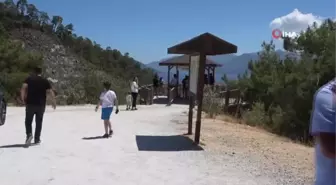 Marmaris'e gelmeden fotoğraf molası verdiler