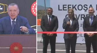 Açılışta fark ettiği eksiği es geçmedi! Bakan'dan sözü alan Cumhurbaşkanı Erdoğan, salondakileri de şahit tuttu