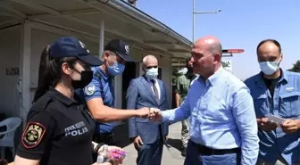 İçişleri Bakanı Soylu Kilis'te