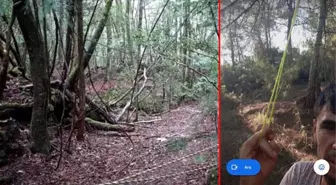 Önce kendini asacağı iple selfie çekip kayınvalidesine gönderdi, sonra ormana gidip kendini astı