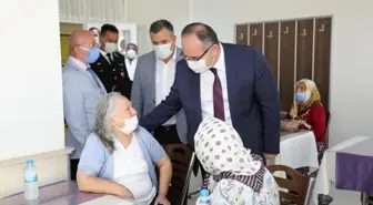 Son dakika gündem: Çubuk'ta Kaymakam Keleş ve Belediye Başkanı Demirbaş'tan gaziler, şehit yakınları ve huzurevine ziyaret